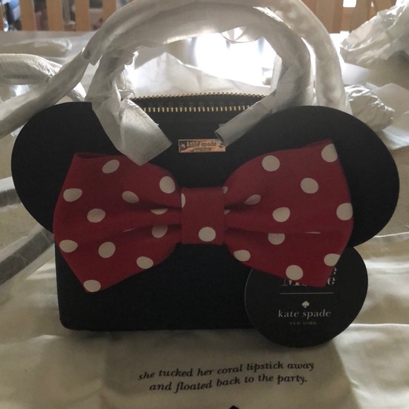 Kate Spade Minnie Mouse Mini Maise Crossbody Bag - Picture 2 of 8